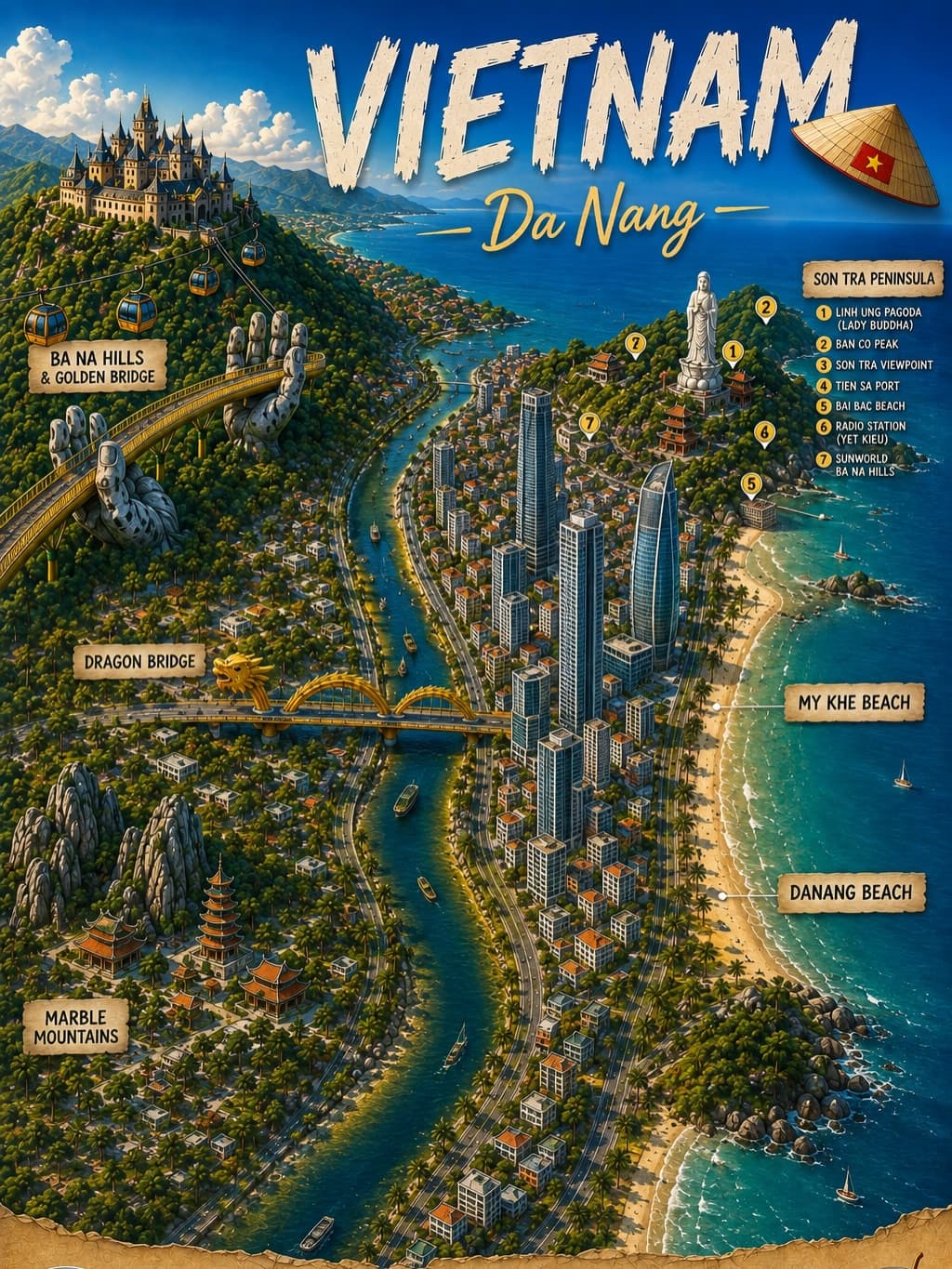 Da Nang Attractions and Destinations Guide