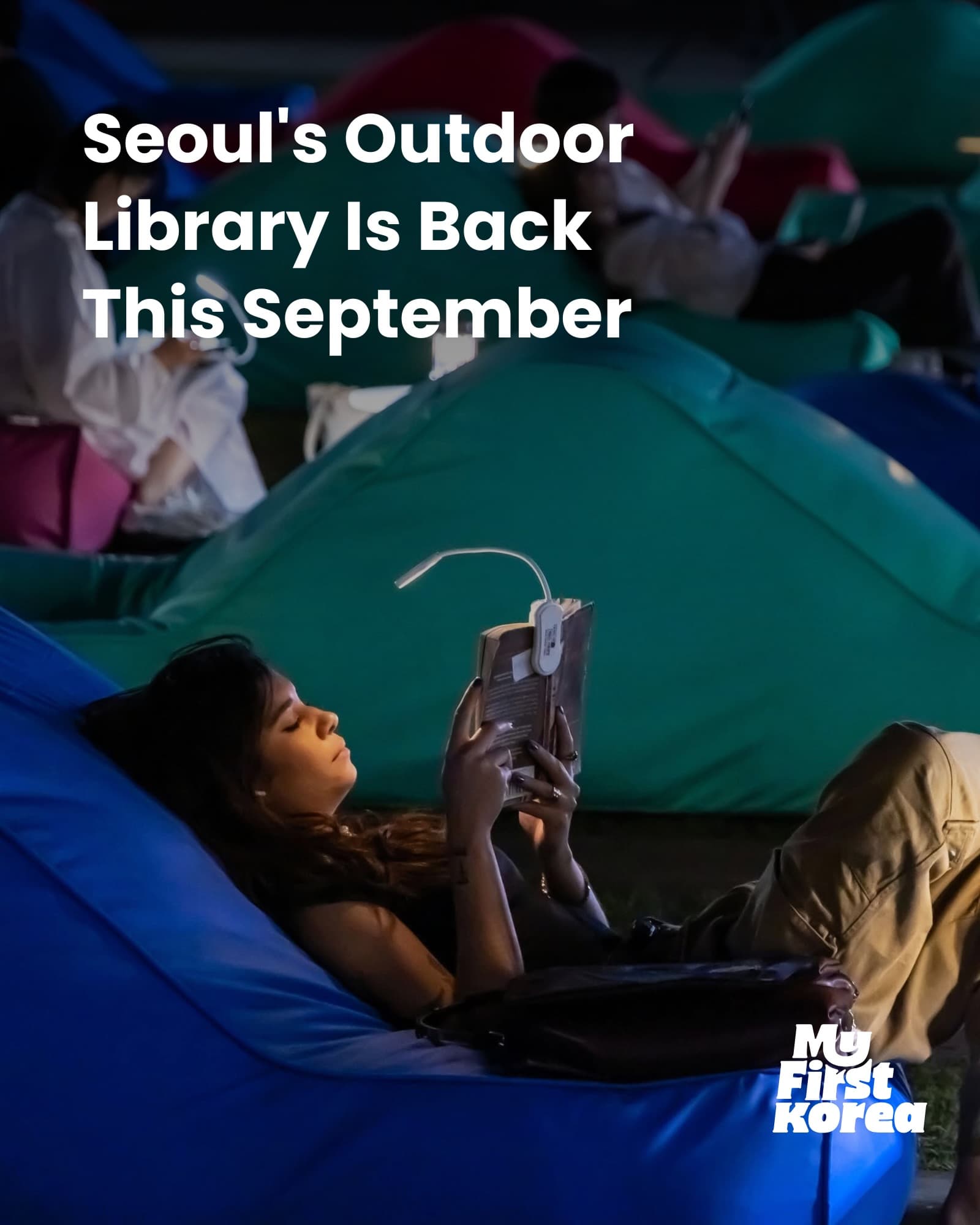 Seoul Outdoor Reading Spaces Offer Citywide Fall Programs