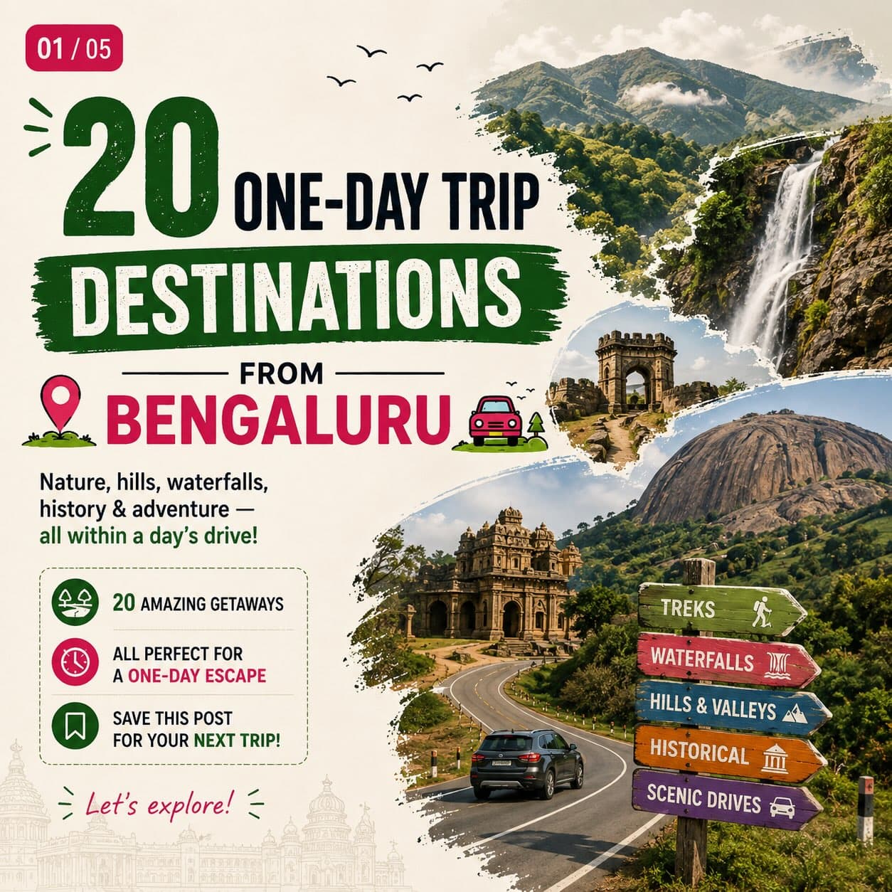 One-Day Trip Destinations Near Bengaluru