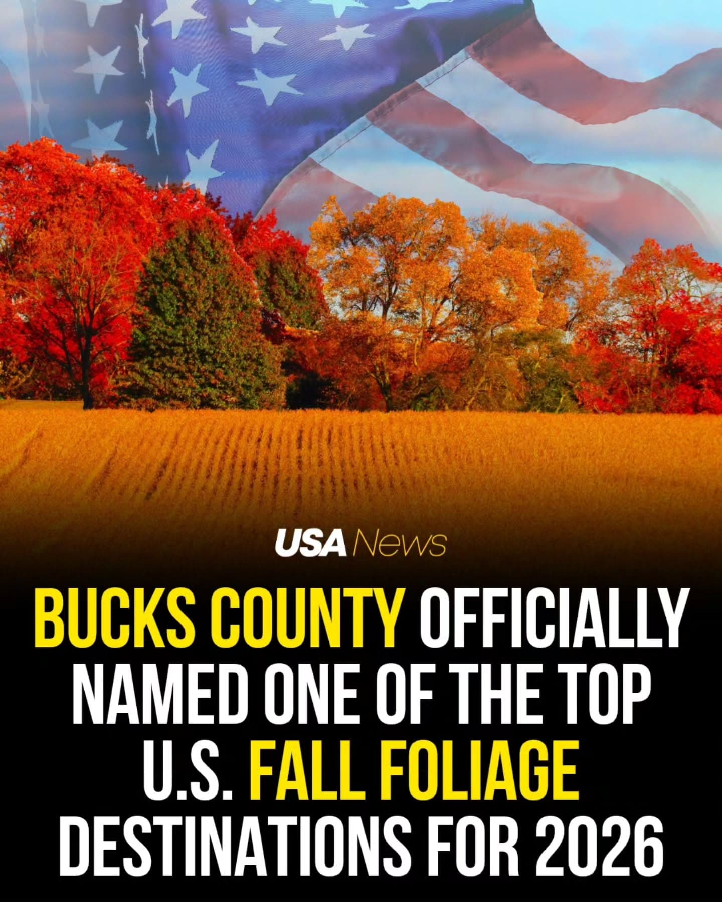 Fall Foliage Destinations In Bucks County