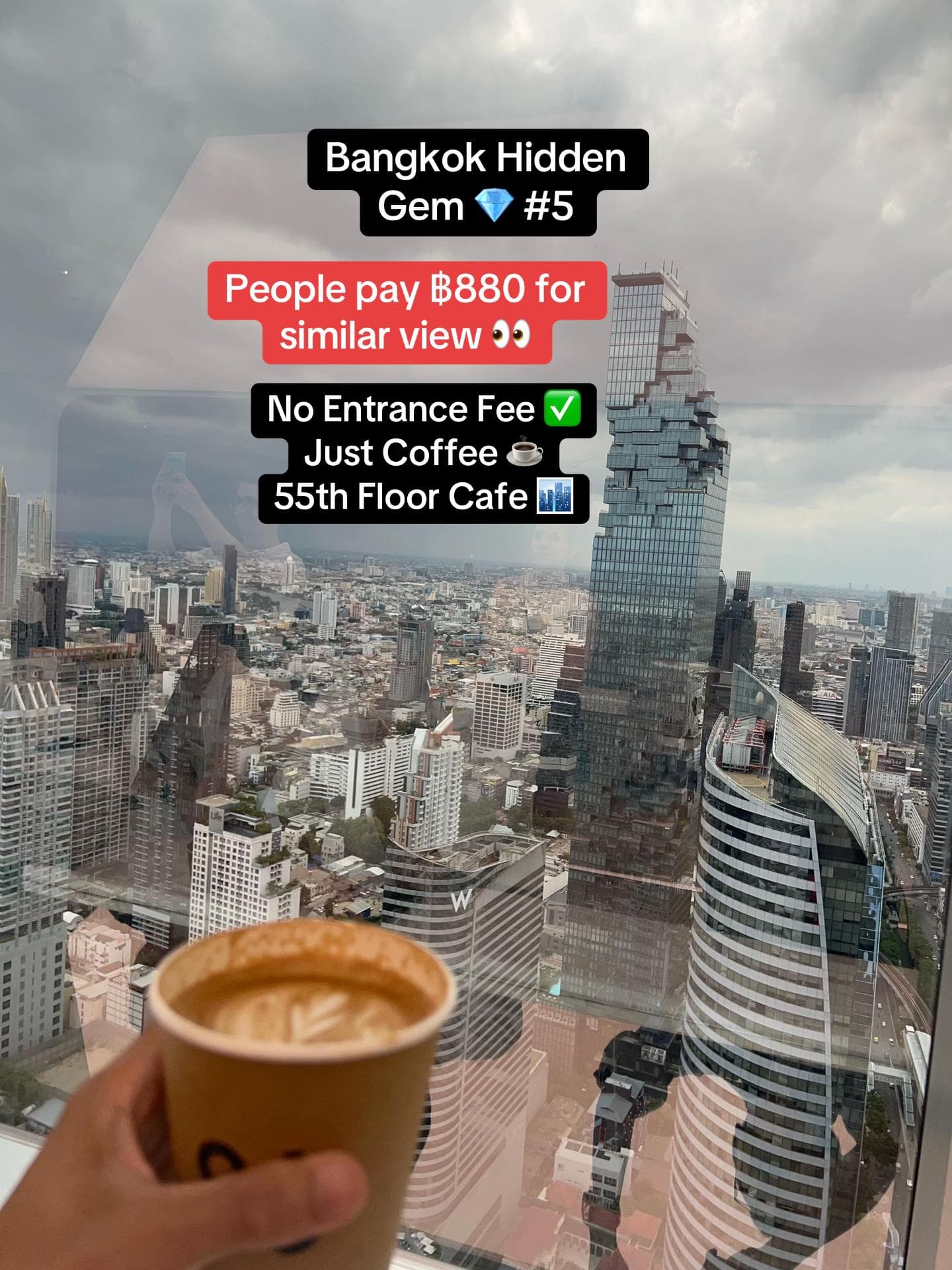 Bangkok Cafes Offer Sky-High Views Without The Price