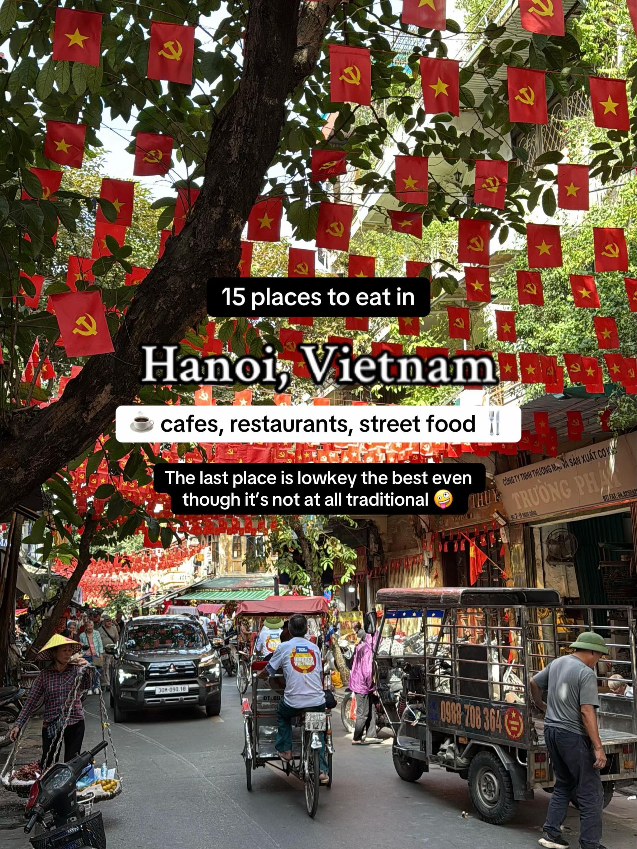15 Places in Hà Nội