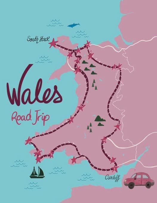 Coastal and Mountainous Welsh Road Trip