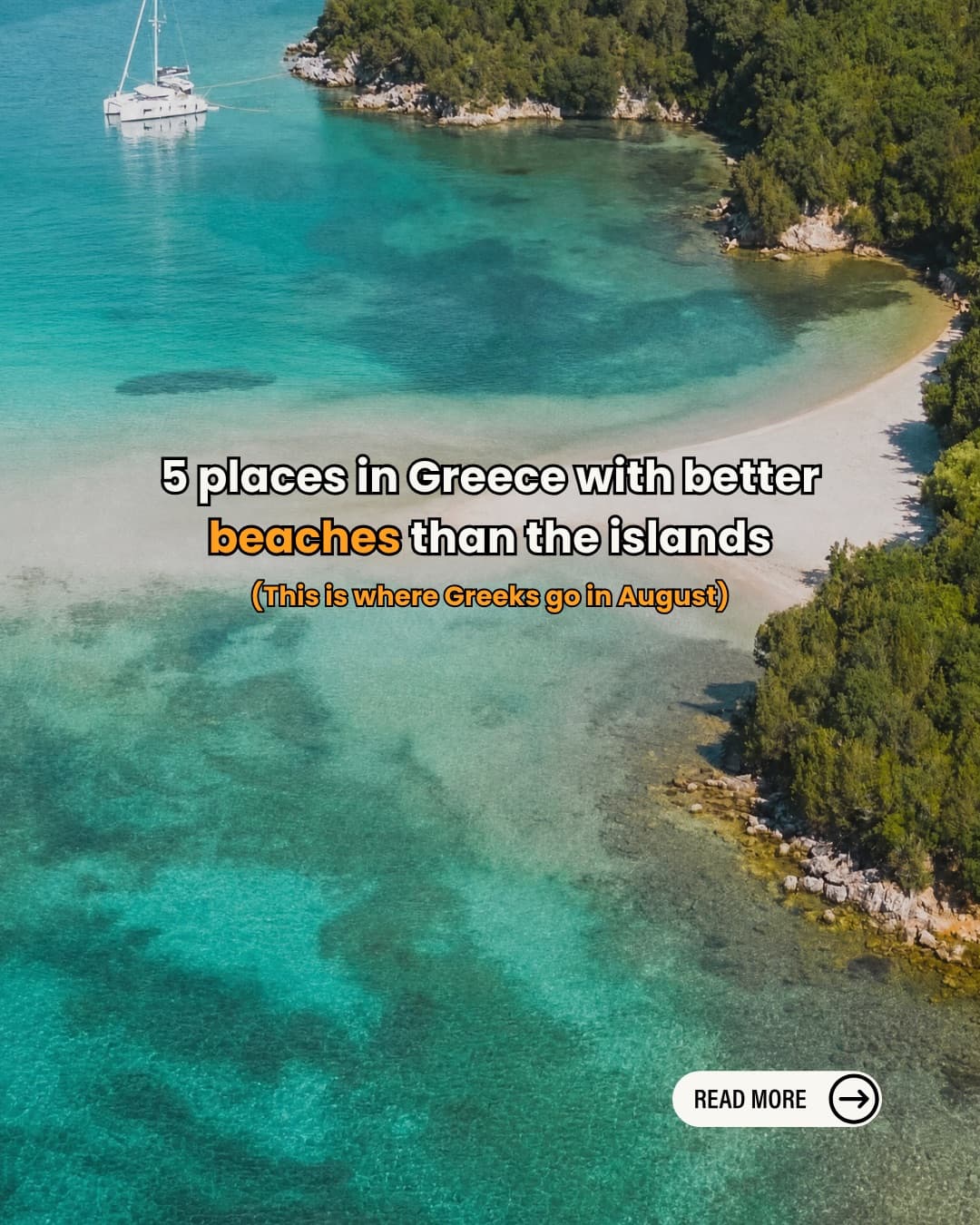 Mainland Greece's Top 5 Beach Destinations