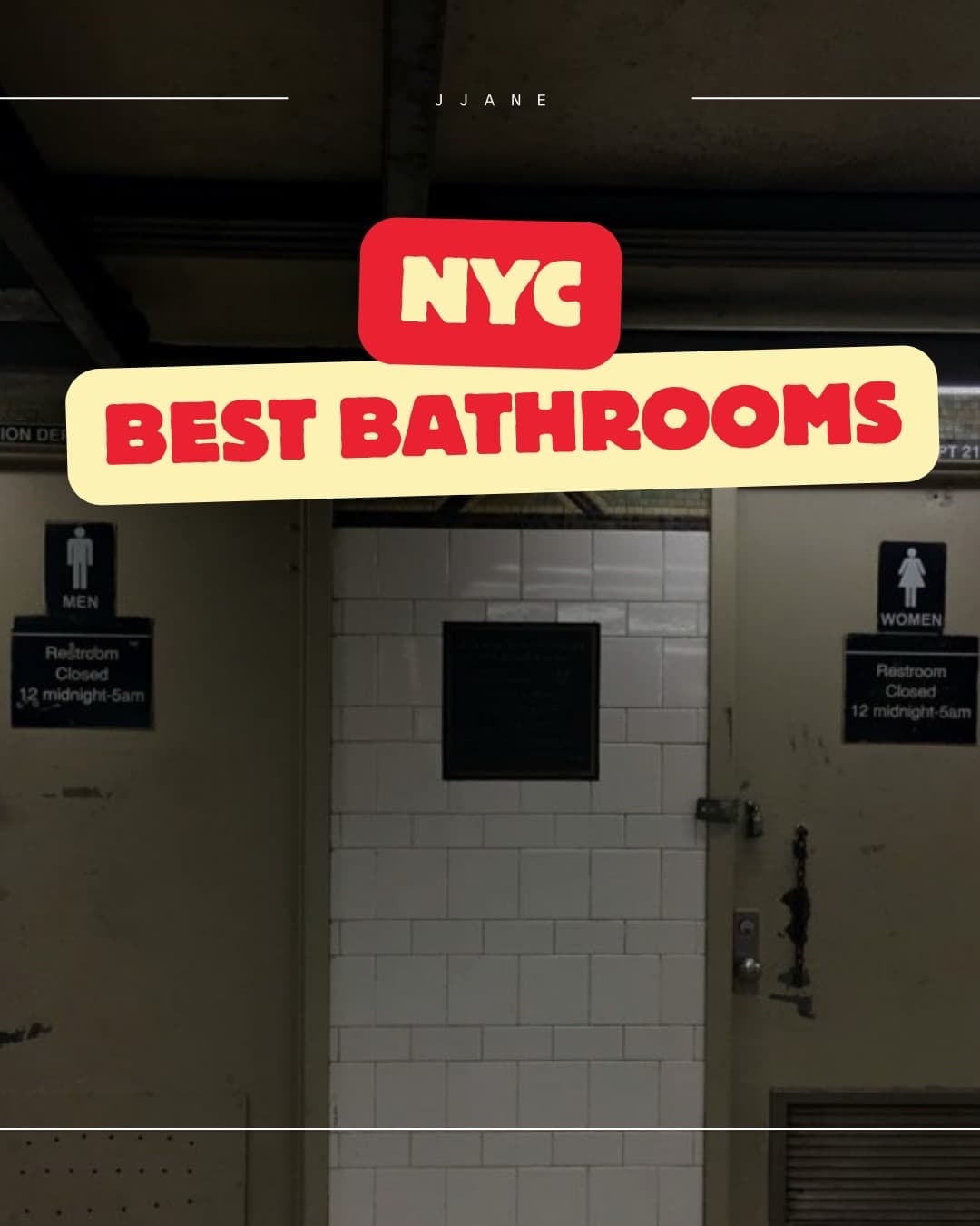 NYC's Best Public Restroom Destinations