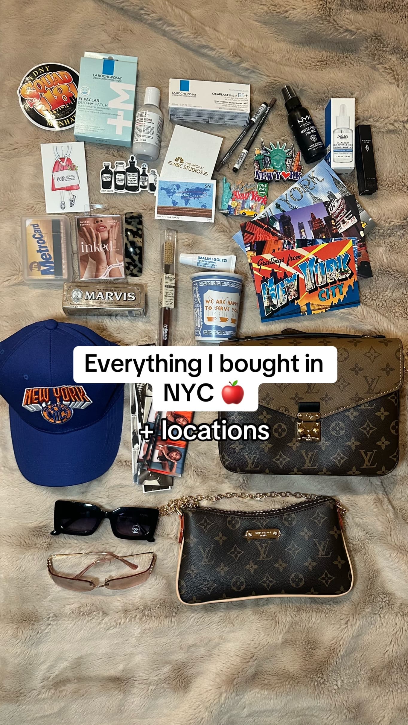 NYC Haul Video Featuring Souvenirs and City Finds
