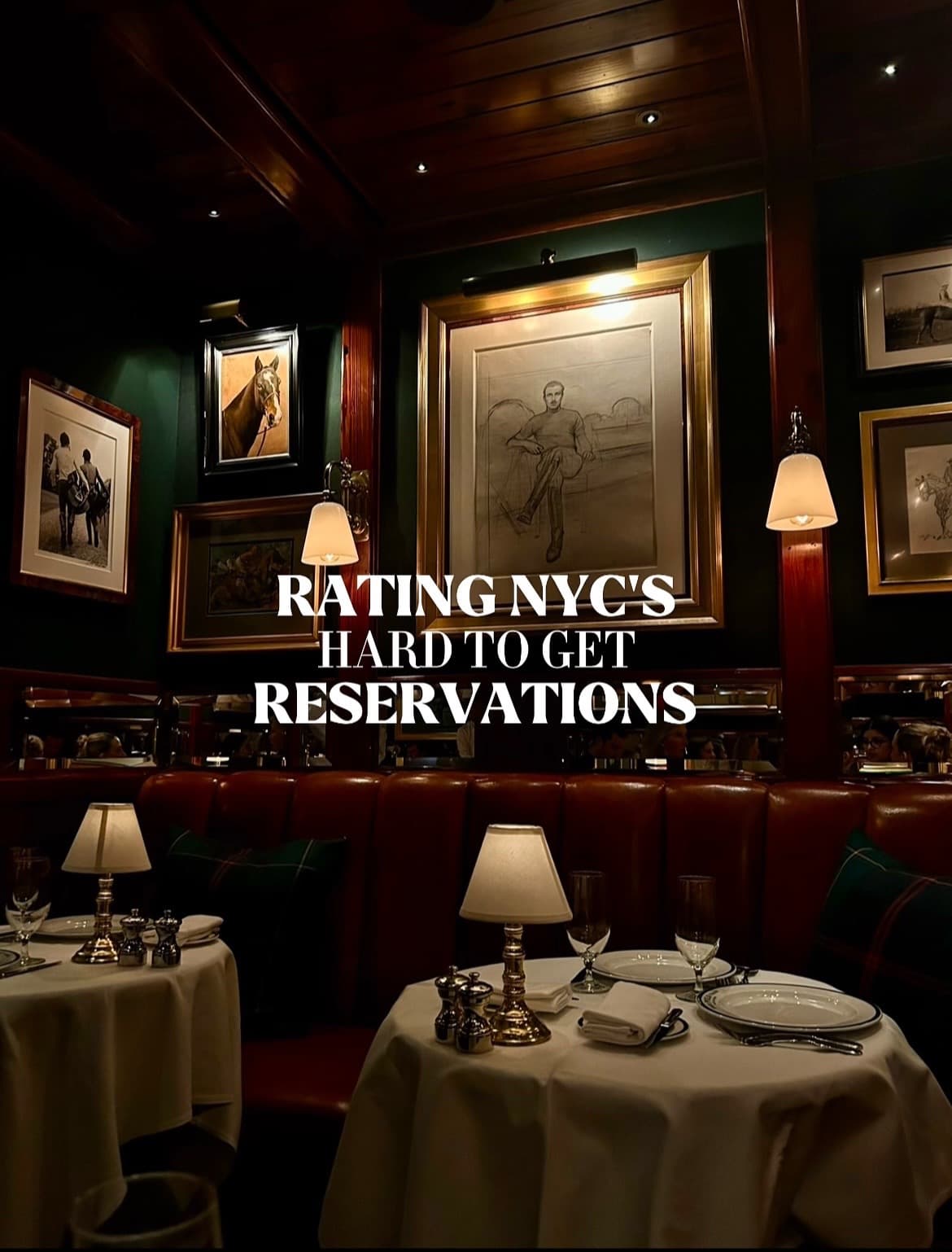 Iconic New York City Restaurants