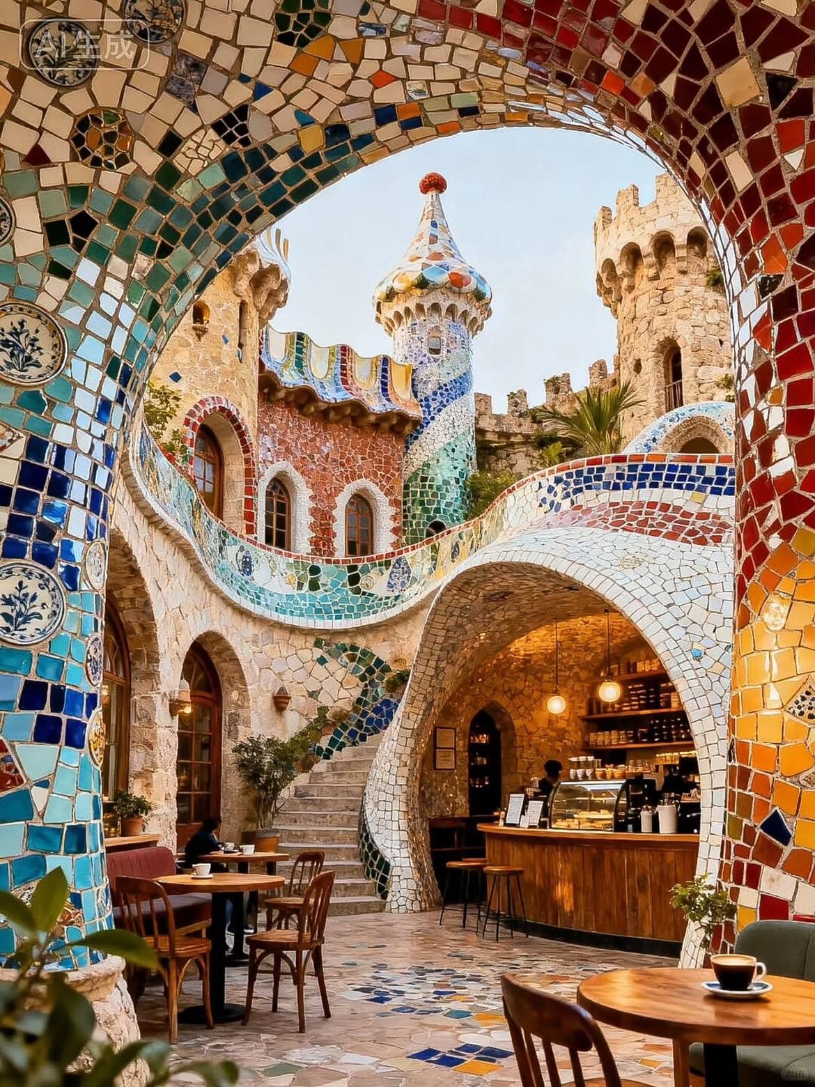 Park Güell's Main Entrance