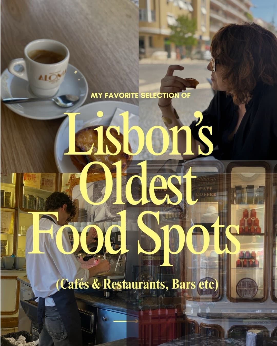 Lisbon's Historic Cafes, Restaurants, and Bars