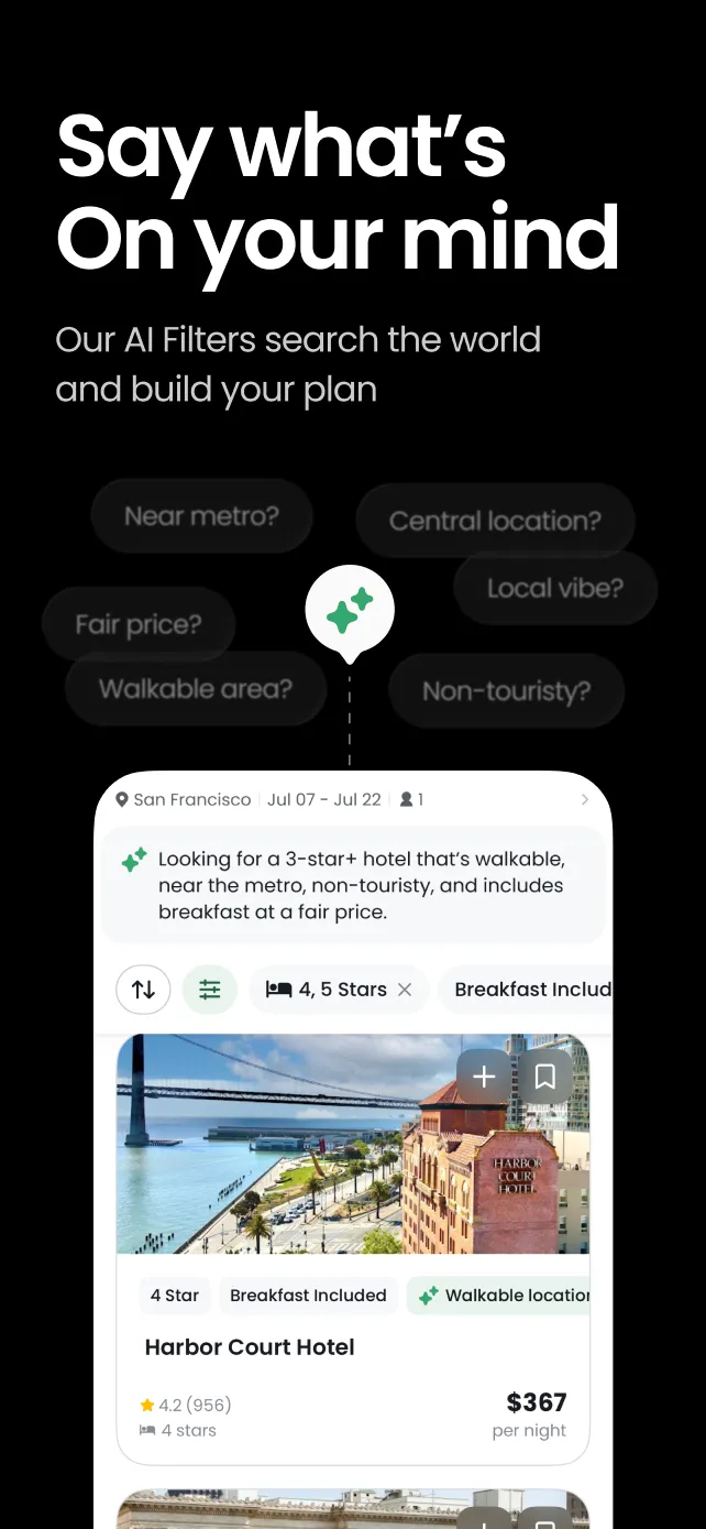 Explore with AI, understand results, and find what’s truly right for you.
